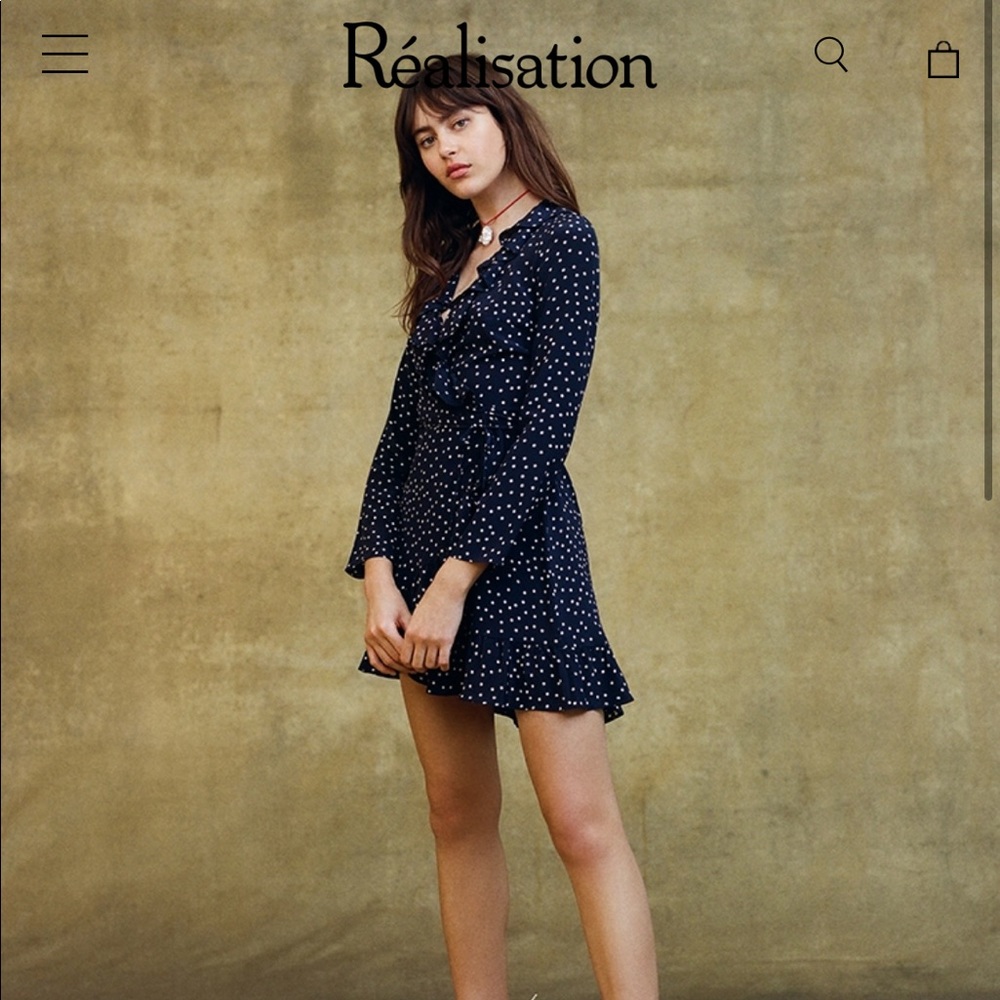 Realisation Par Alexandria wrap dress